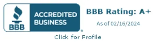 Better Business Bureau BBB rating A+